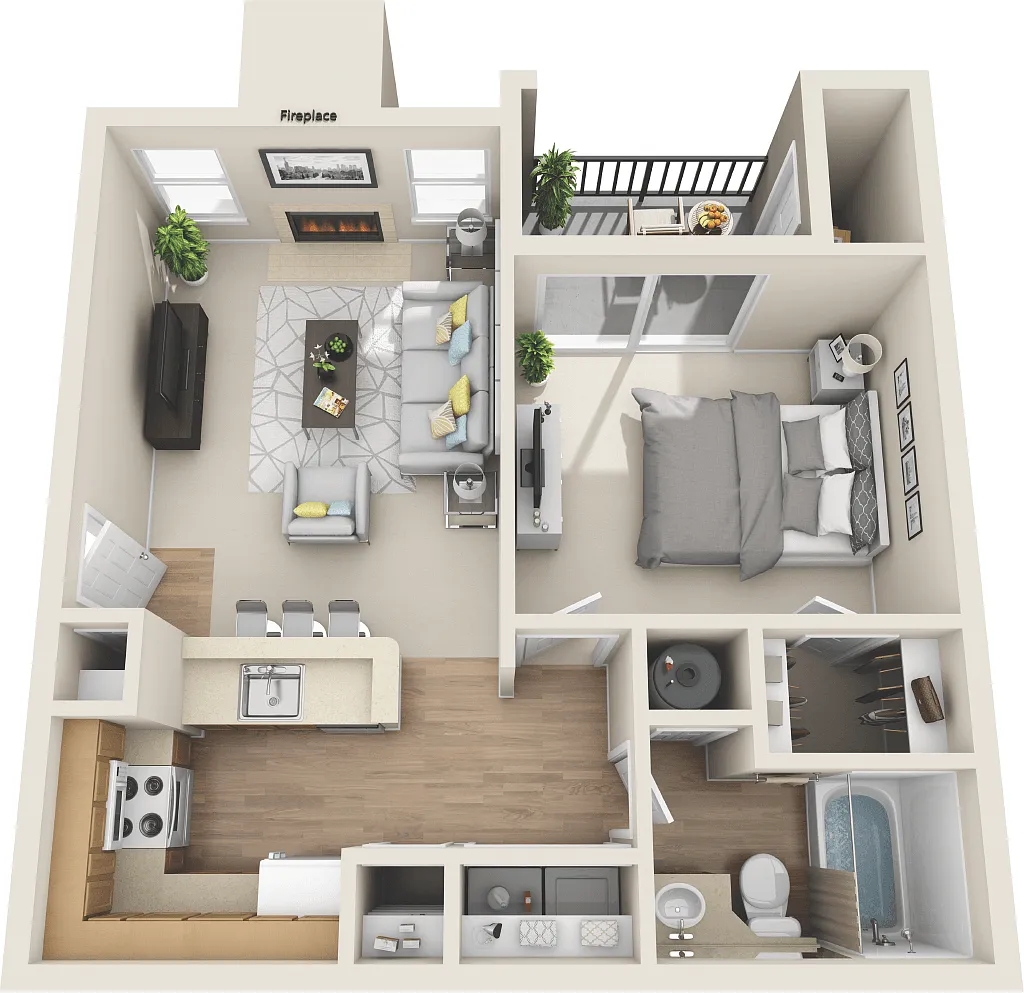 Floor plan The Webster