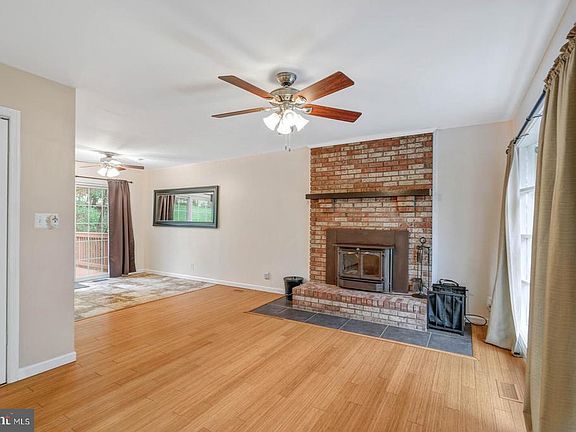 Warm up with wood burning fireplace