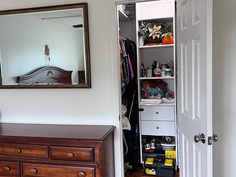 Master room closet