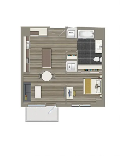 Floor plan 1-A