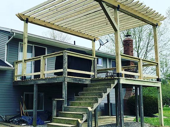 Rear deck