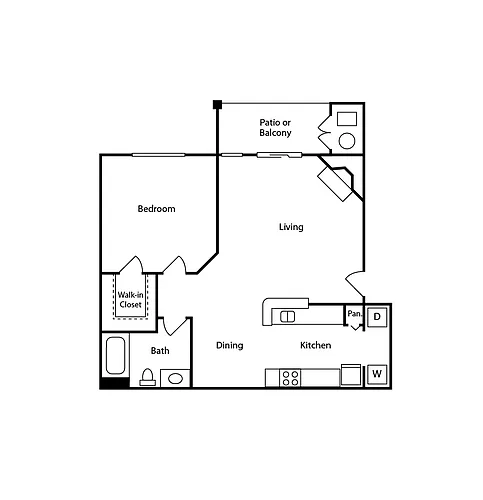 Floor plan Capri