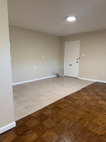 Living room- view to front door