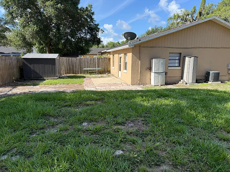 Side and Back Yard