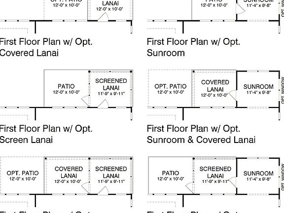 First Floor Options