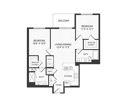 Floor plan B4