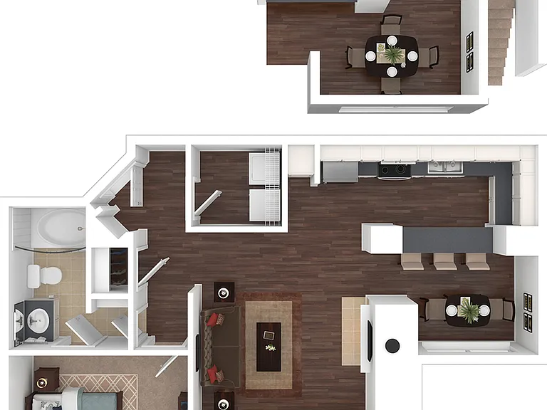 A2 Floorplan | One Bedroom A2 Floorplan | One Bedroom