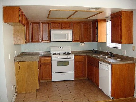 tiled kitchen