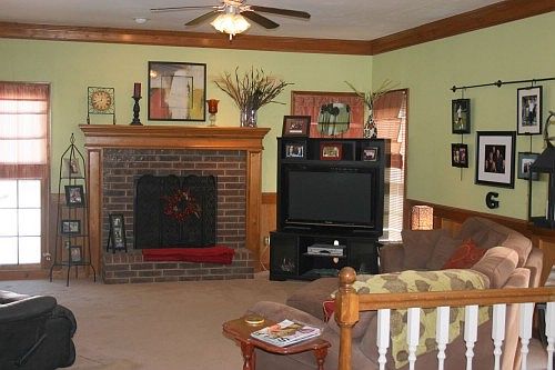 Family Room with Fireplace