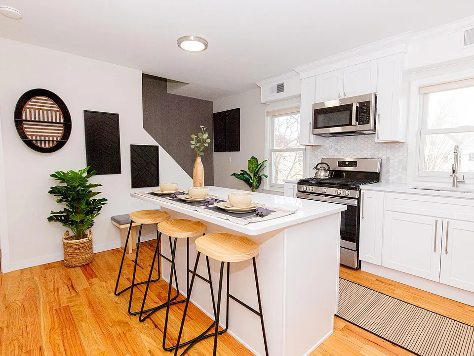 Brand new kitchen and appliances. Includes coffee maker, blender, pots, pans, etc.