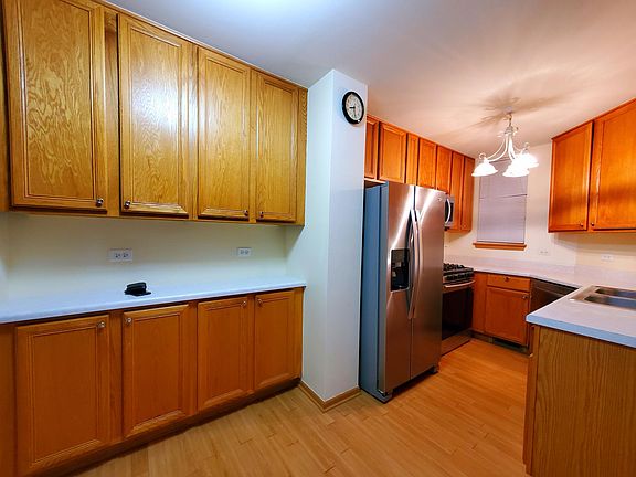 kitchen with new SS appliances