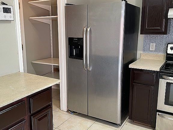 Kitchen with pantry