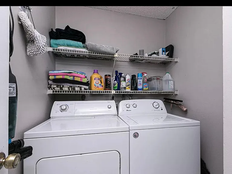 In house laundry facilities