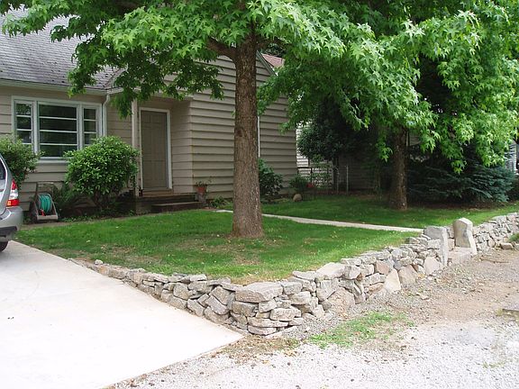 fixed up front yard