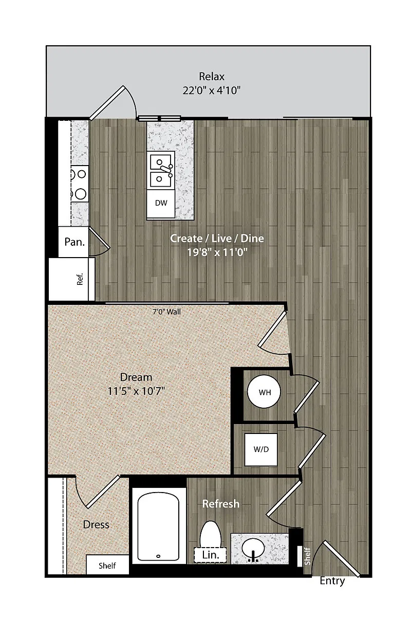Floor plan A1