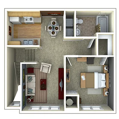 Floor plan Keystone