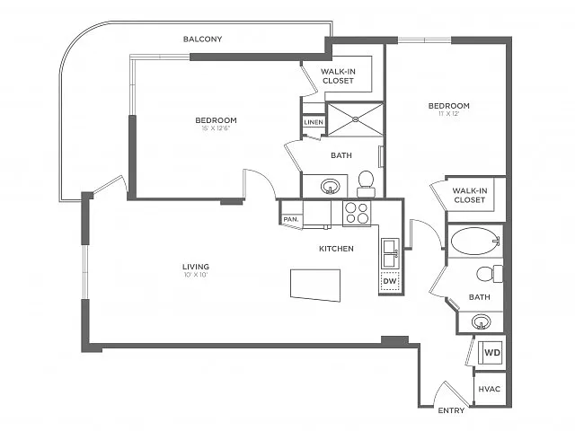Floor plan Daze