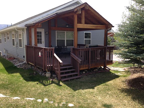 12 x 16 Post & Beam Deck