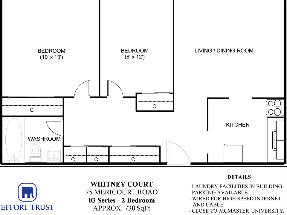 Whitney Court Apartments - 75 Mericourt Rd Hamilton ON | Zillow