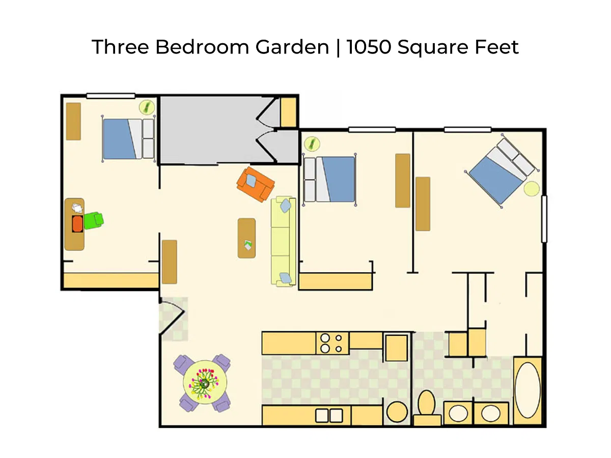 Floor plan C1 West