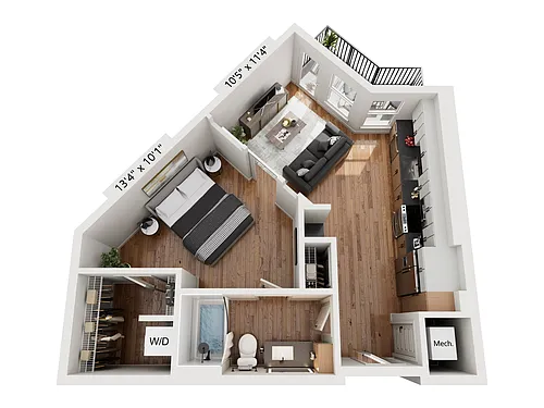Floor plan A4