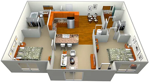 Floor plan Brilliant
