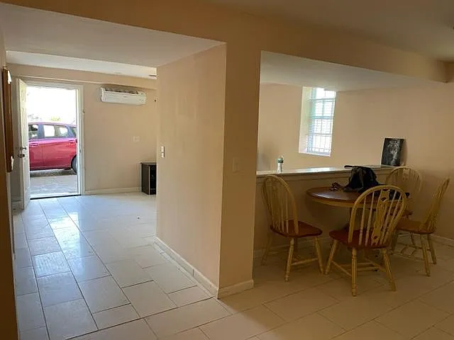 dining and living area
