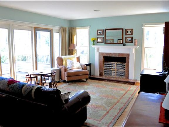 Sliding Doors to Private Patio from Family Room