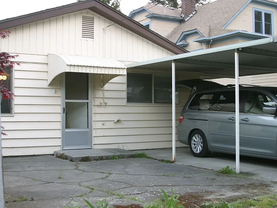 Carport & Patio in rear