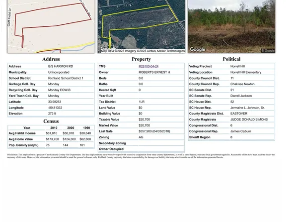 Mount Elon Church Rd, Hopkins, SC 29061