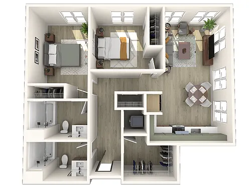 Floor plan B1