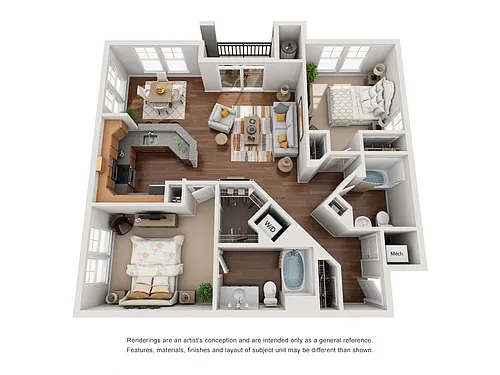 Floor plan The DaVinci