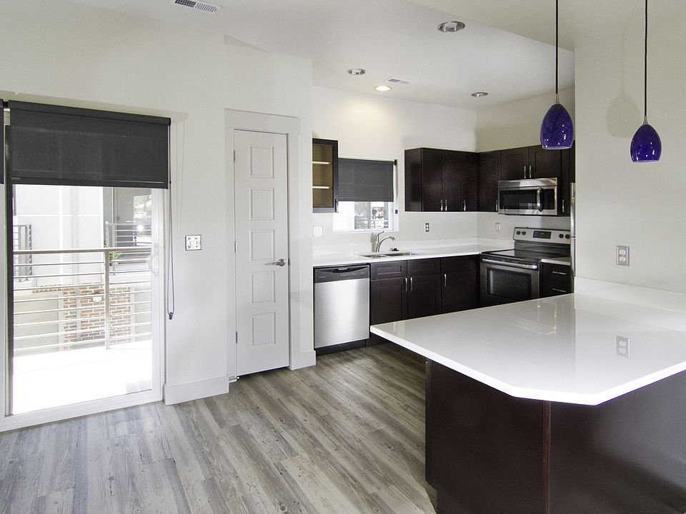 BlueKoi kitchen and living area