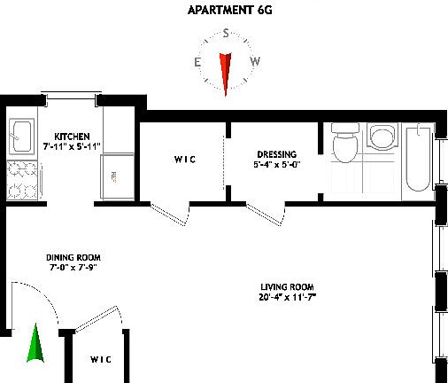 5th image of 242 E 38th St APT 6G