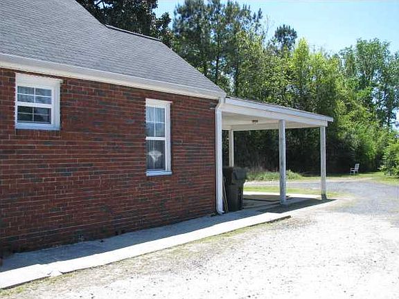 Right side of building