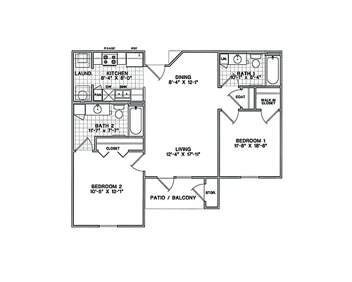 Floor plan Monet