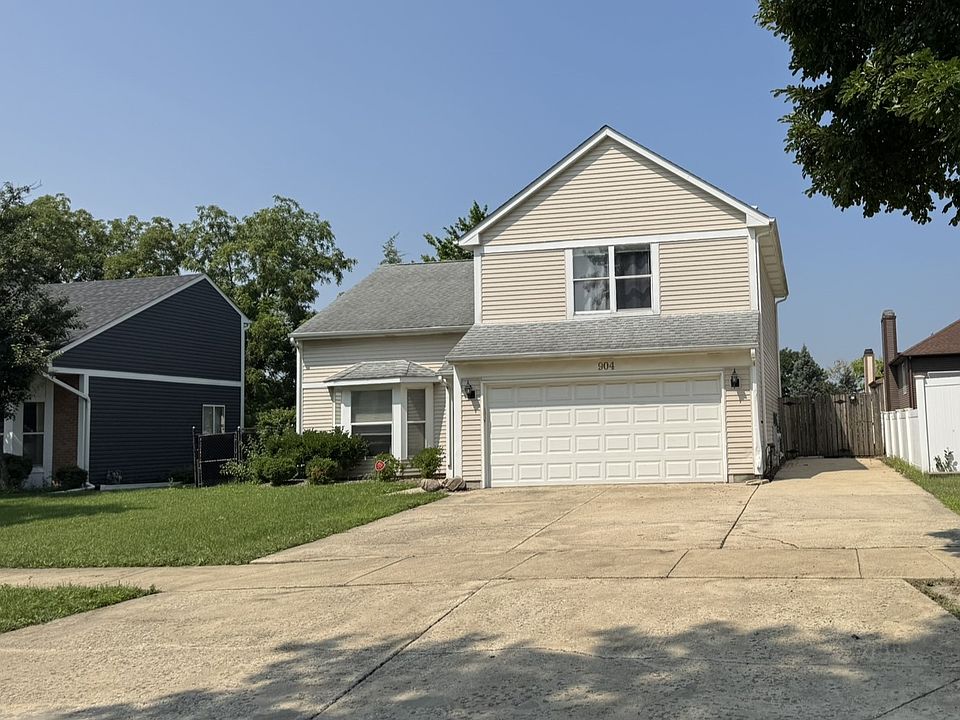 2-car garage and extended driveway