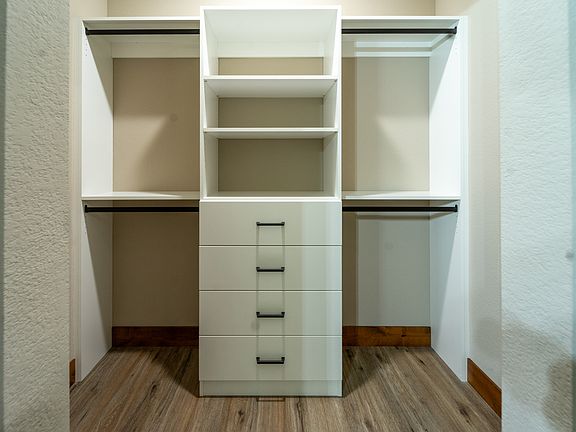 Tons of laundry storage!