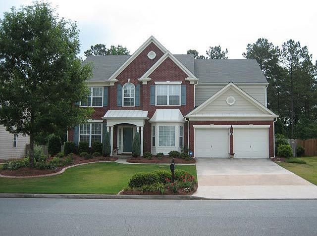 Front of home.