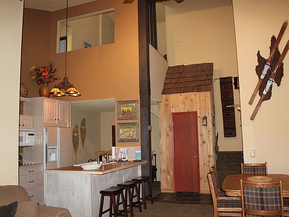 Kitchen and dining area
