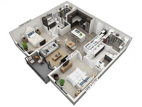 Floor plan B1