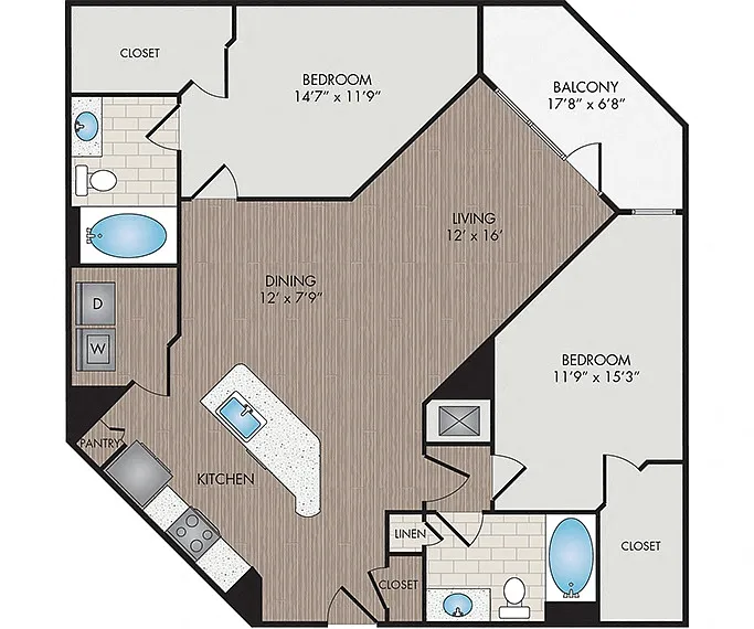 Floor plan Umstead