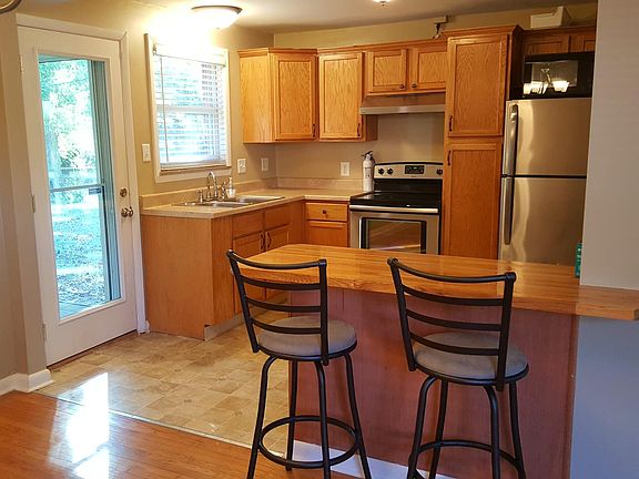 Kitchen with dining area