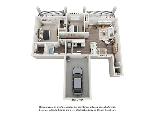 Floor plan B1B