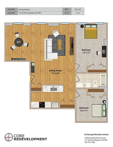Floor plan 402