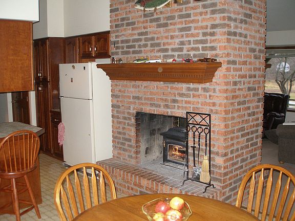 see thru fireplace