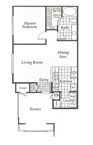 Floor plan Tivoli