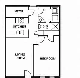 Floor plan akc-1a