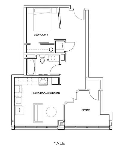 Floor plan Yale