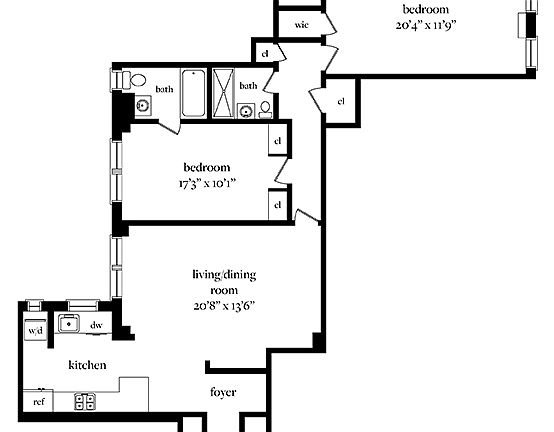 2nd image of 441 Central Park W #14D